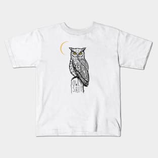 Owly Shit Kids T-Shirt